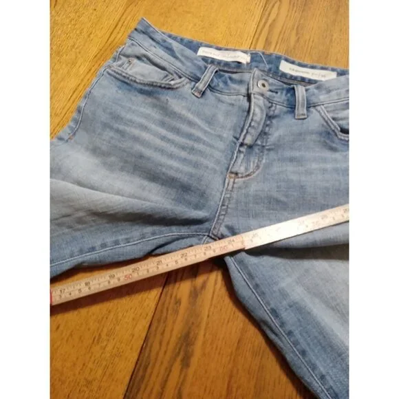 PILCRO And The Letterpress Womens Jeans 26 BLUE SLIM BOYFRIEND Preowned - Picture 7 of 12